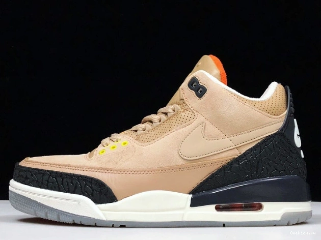 One Kick Beige Bio Air JTH Jordan 3 AV6683-200 0709